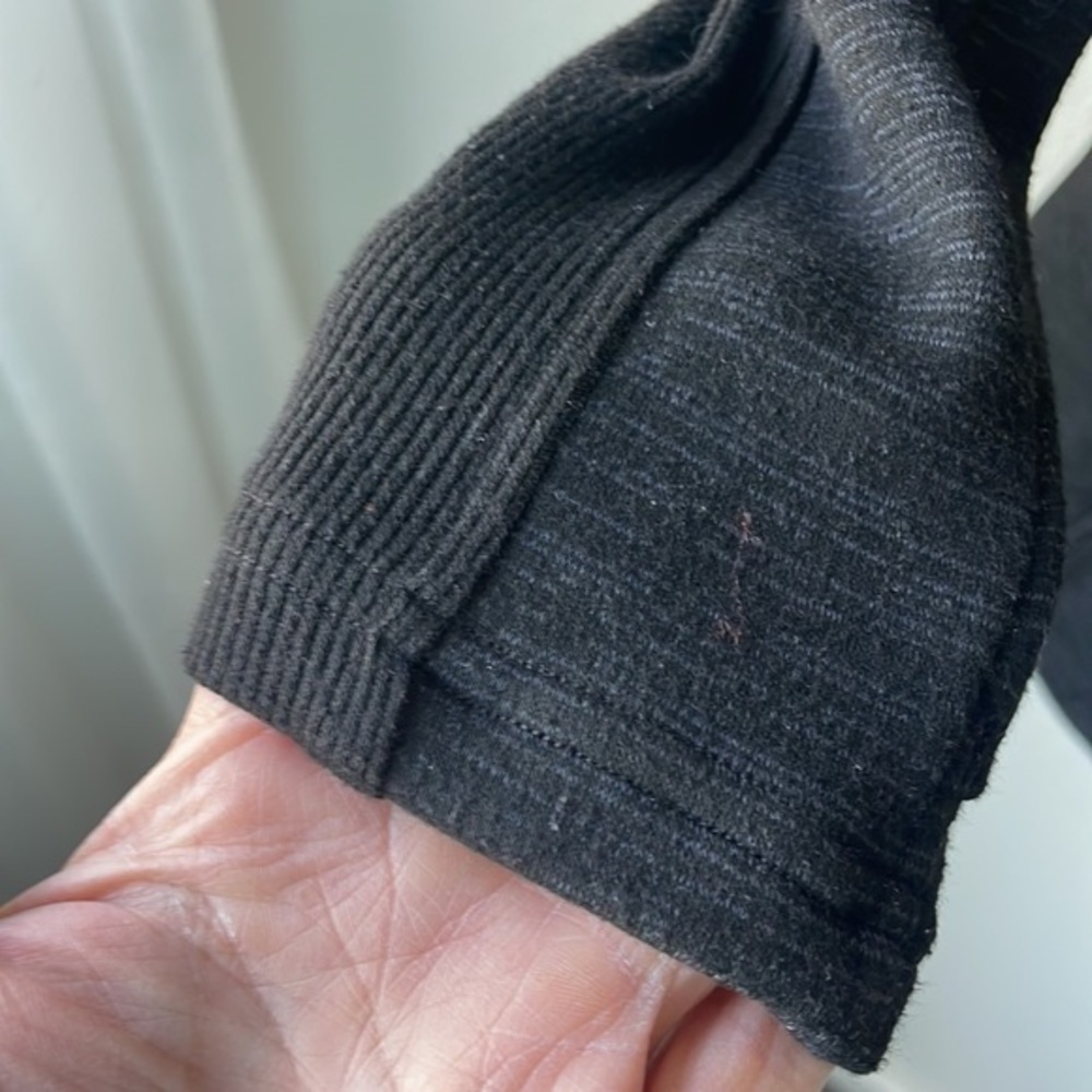 Zella jacket, wraparound, dark gray black size XS - Picture 6 of 13